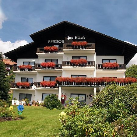 Pension Zur Klause Bodenmais Exterior photo